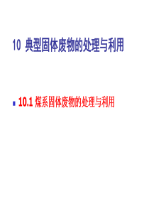 典型固体废物的处理与利用-制备建筑材料-煤系固废