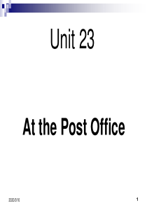 第23课-At-the-post-Office