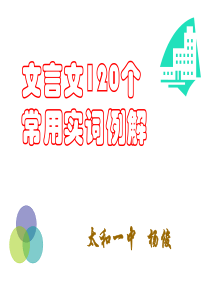 120个文言实词全新、精校、详解-课件-(654张)