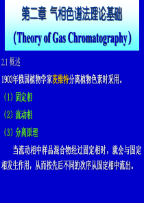 《气相色谱法》PPT课件