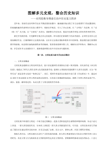 思维导图进行高中历史复习四讲