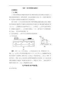 专题10--高中物理图像