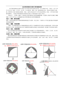 小升初复习-组合图形阴影部分面积计算的解题思路