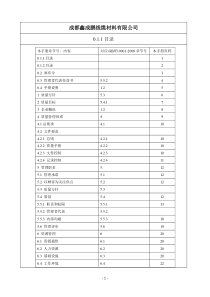 E版质量手册