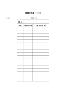 XXXX-E版新版程序文件质量手册文件