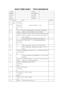 附着或升降脚手架提升、下降作业前应检查验收表 2