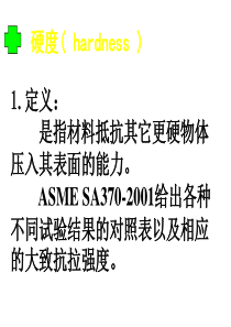 ASME标准讲解3(材料硬度、疲劳)