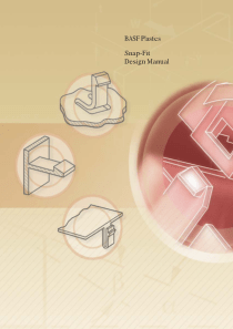 BASF Plastics SnapFit Design Guide