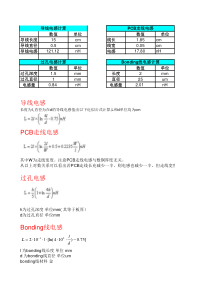 寄生电感计算