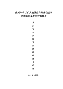 2019年1月份安全风险管控措施检查分析会