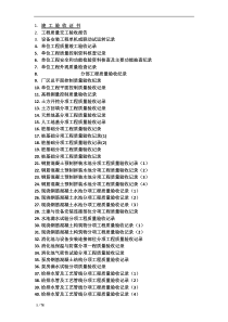 城市污水处理厂工程质量验收记录表-全套表格