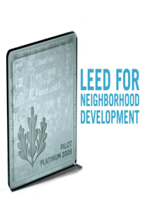 LEED for Neighborhood Development PowerPoint