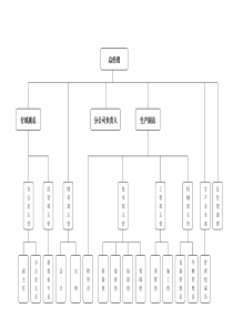 公司人员组织架构图