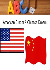 American dream and Chinese dream