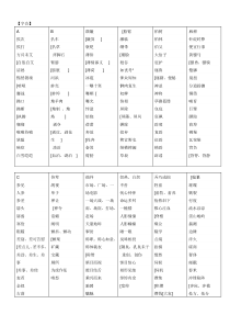 高中字音字形汇总大全