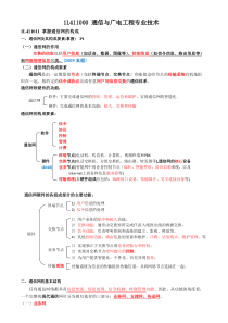 一建通信与广电超级总结