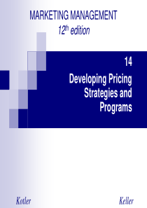 CH14Developing-Pricing-Strategies-and-Programs(市场营