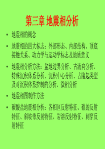 3 地震相分析