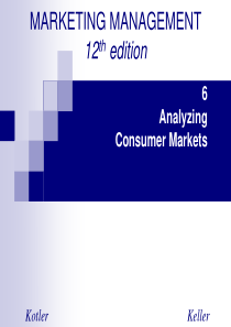 CH06Analyzing-Consumer-Markets(市场营销-科特勒-英文版)