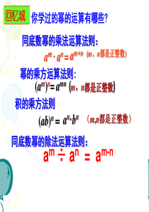 《同底数幂的除法(2)》精品课件