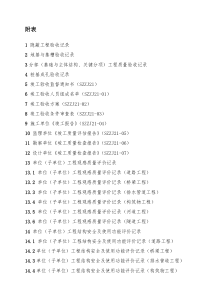 市政工程质量验收办法用表