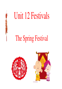 基础模块上unit12-Festival