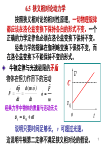 狭义相对论动力学