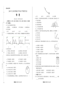 2019年上海市普通高中等级性考试物理试卷