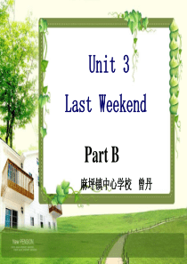 小学英语PEP人教版六年级下册《Unit_3_Last_Weekend_Lets_read》ppt课