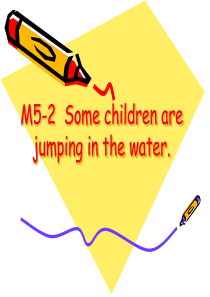 M5U2--Some-children-are-jumping-in-the-water.