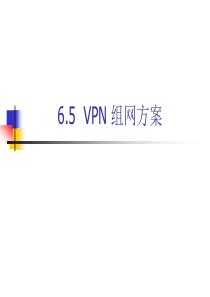 VPN-组网方案