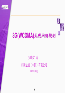 WCDMA无线网络的混合业务规划方法