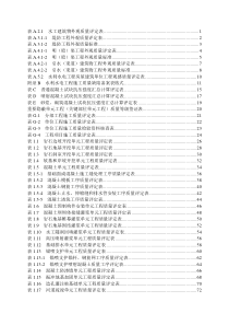 水利工程相关施工质量评定表(全)