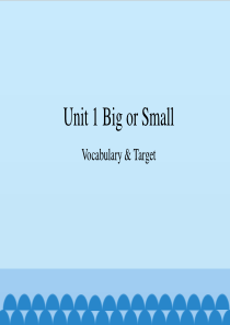 Unit-1-Big-or-Small