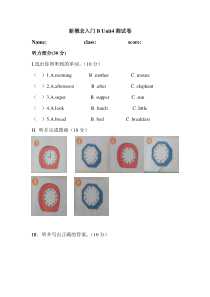 新概念入门BU4试卷