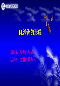 14.沙洲的形成课件