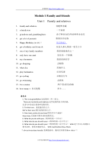 上海版牛津英语6A知识点整理