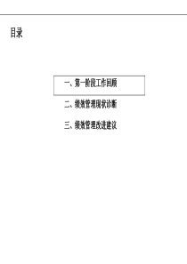 绩效管理诊断报告