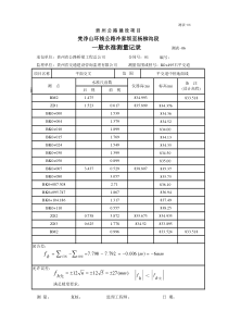 水准测量记录表-(实例)