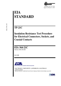 EIA-364-21C-2000---Insulation-Resistance-Test-Proc