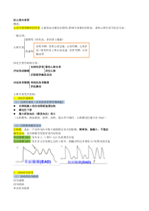 药理学笔记整理之抗心律失常药和利尿脱水药