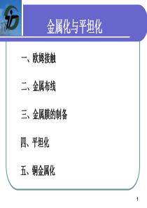 半导体-第十三讲-金属化与平坦化