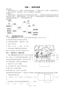 专题一地球和地图(复习学案)