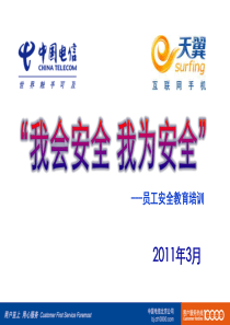 2011年客户服务部安全意识教育 培训资料