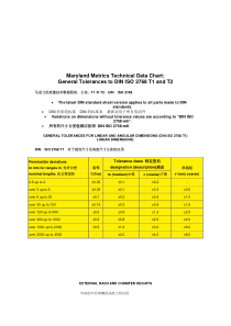 DIN ISO 2768-MK-E的公差标准(德国)_doc