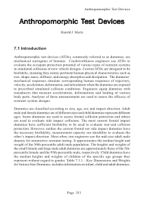 vehicle crashworthiness and occupants protection 7