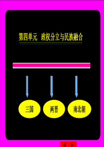 人教版初中历史七年级上第四单元复习1