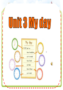 译林英语四年级下册unit-3-My-day-课件cartoon-time