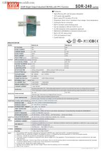 SDR-240-24中文资料