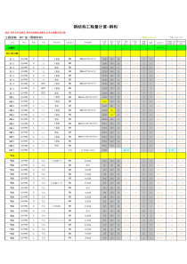 4#工程量计算书(先锋钢结构)